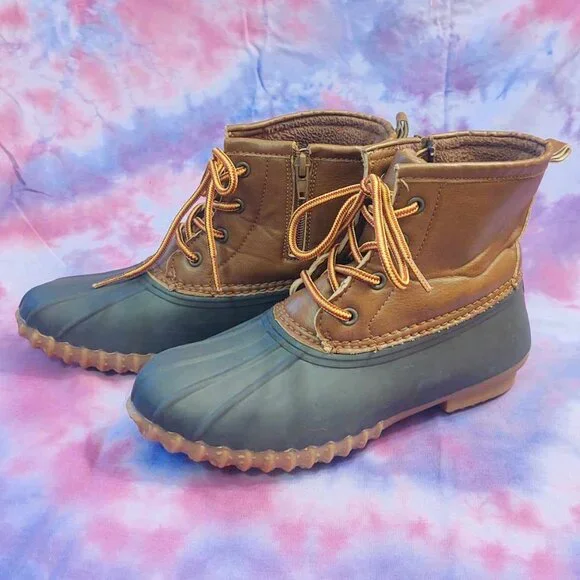 ESPRIT Waterproof Rubber Sole Duck Boots: 7 - Picture 2 of 7